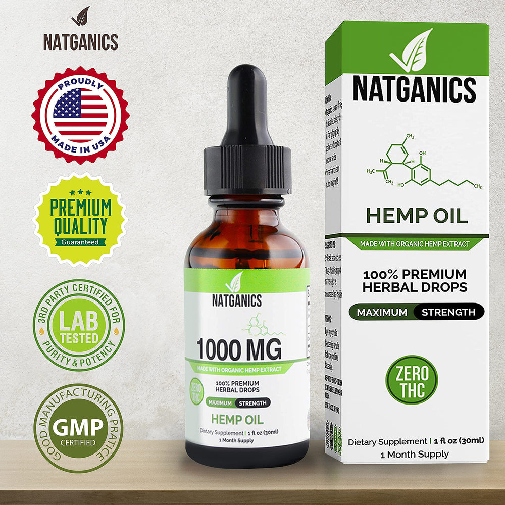 Natganics 30-day supply pack, convenient for trial.