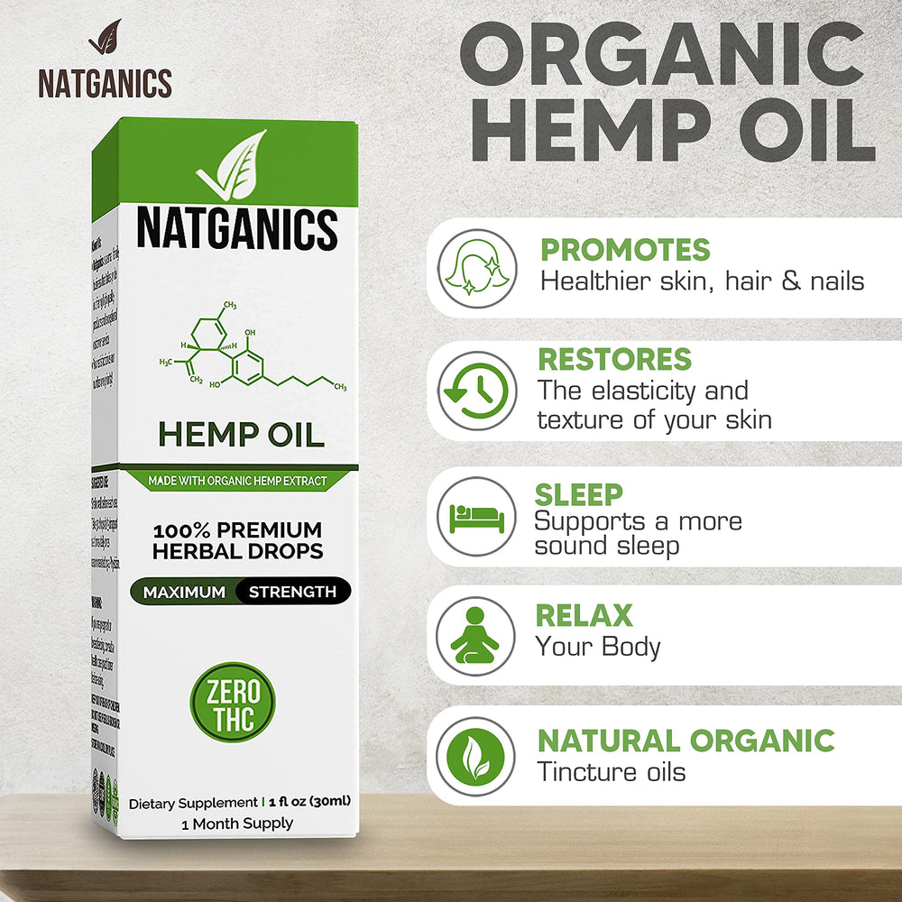 Natganics certified organic hemp farm, sustainably grown.