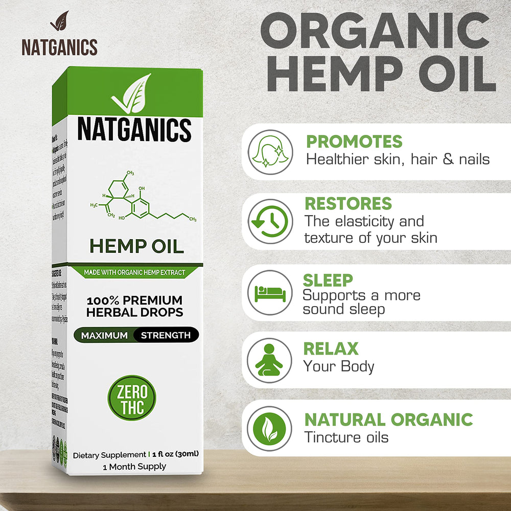 Natganics USA-made label and certifications signaling quality.