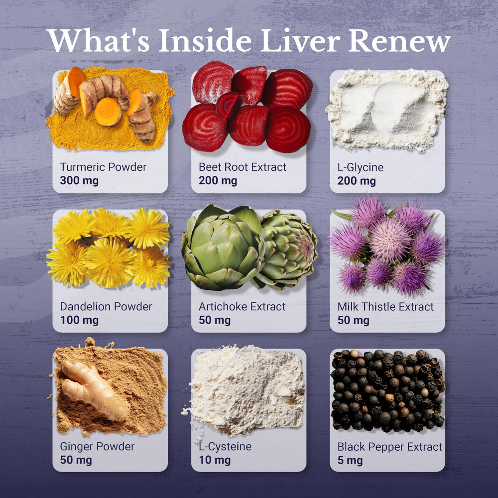 Nation Health MD Liver Renew artichoke extract supports gentle liver cleanse.