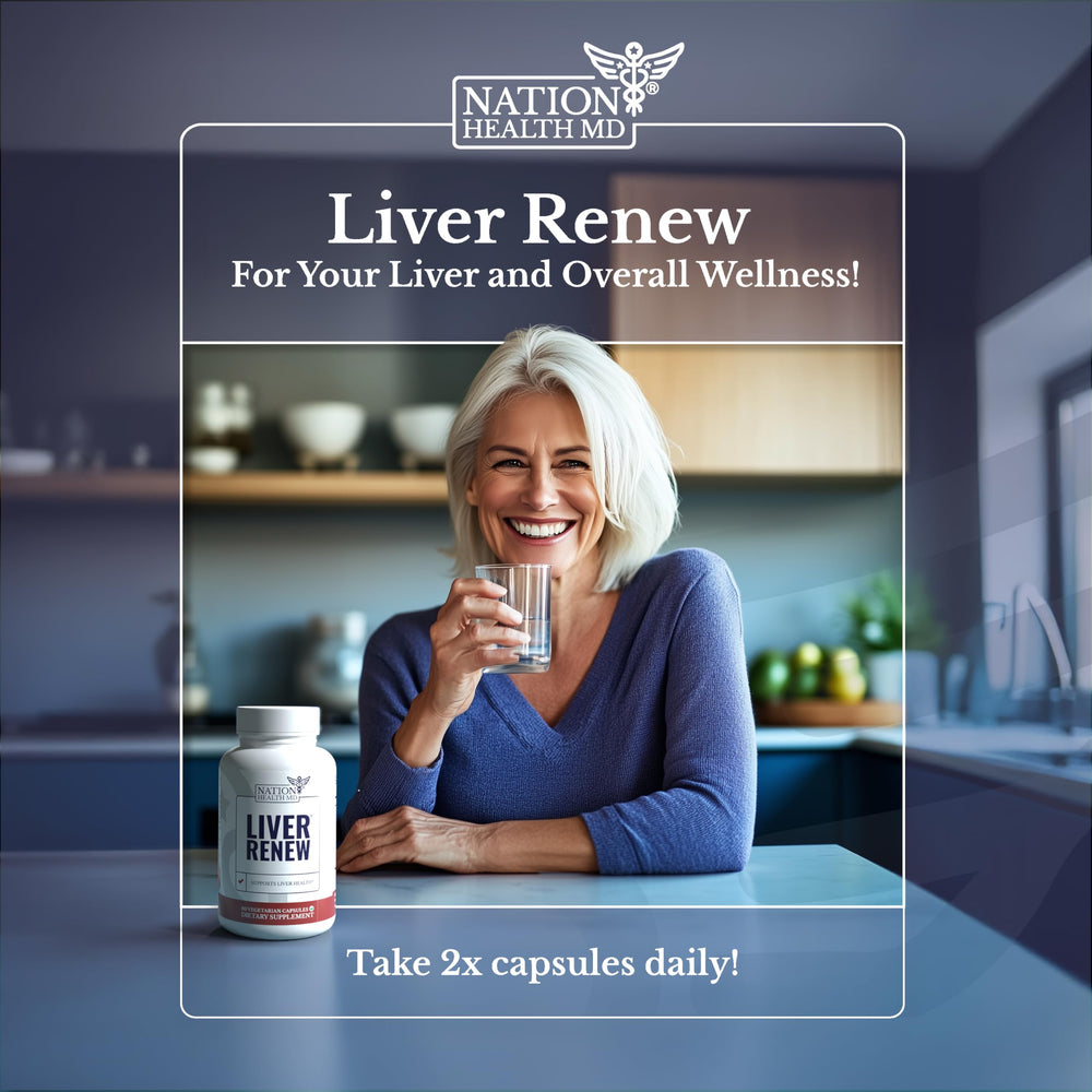 Nation Health MD Liver Renew beetroot extract helps energy and vitality.
