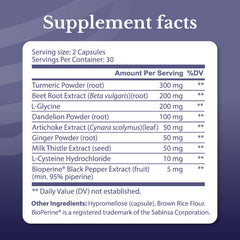 Nation Health MD Liver Renew capsules support detox and digestive comfort.