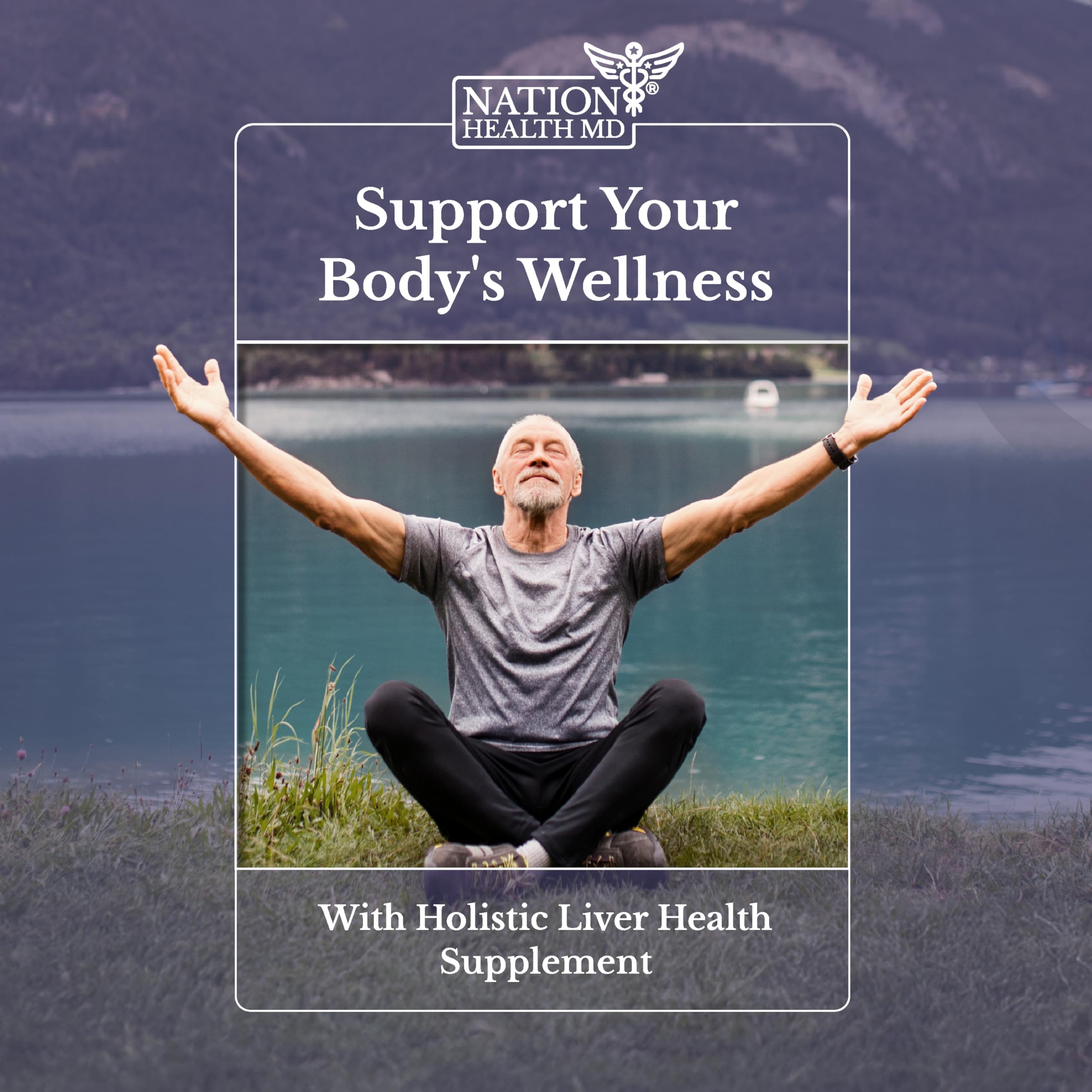 Nation Health MD Liver Renew dandelion supports detox and drainage.