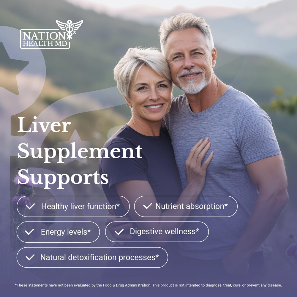 Nation Health MD Liver Renew ginger enhances herbal synergy for digestion.