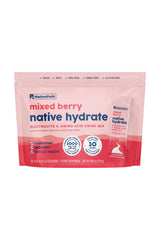 NativePath Hydrate berry stick pack for on-the-go hydration with zero sugar.