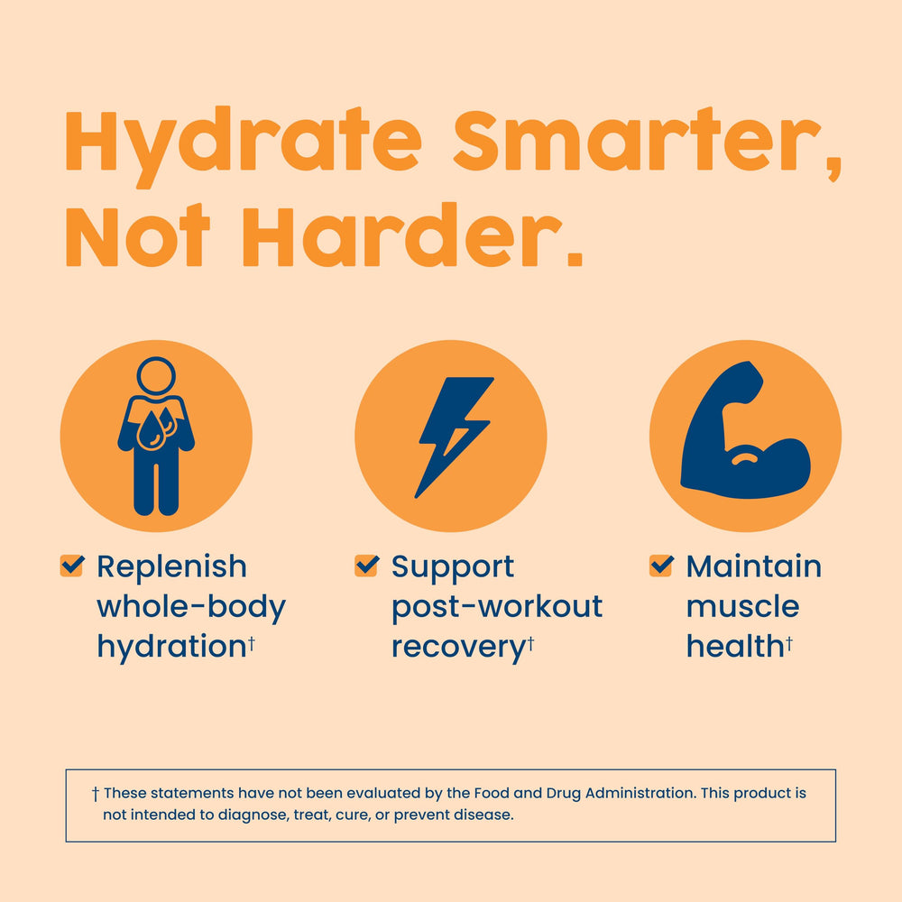 NativePath Hydrate being poured into water for easy mixing