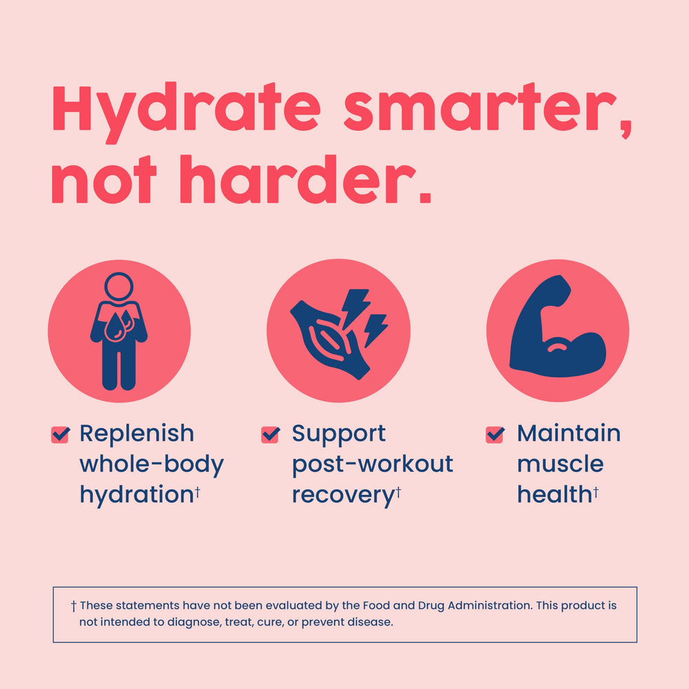 NativePath Native Hydrate ingredients panel highlighting vitamins, minerals and BCAAs