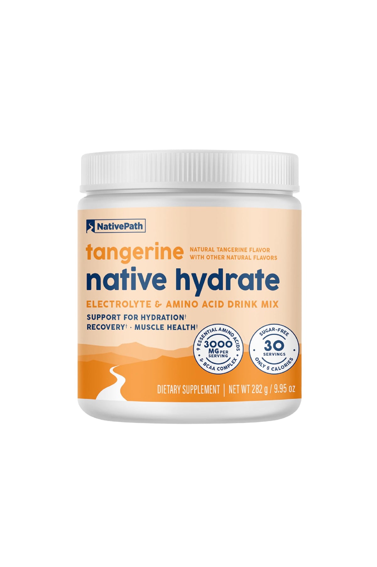 NativePath Native Hydrate Tangerine tub offers refreshing hydration