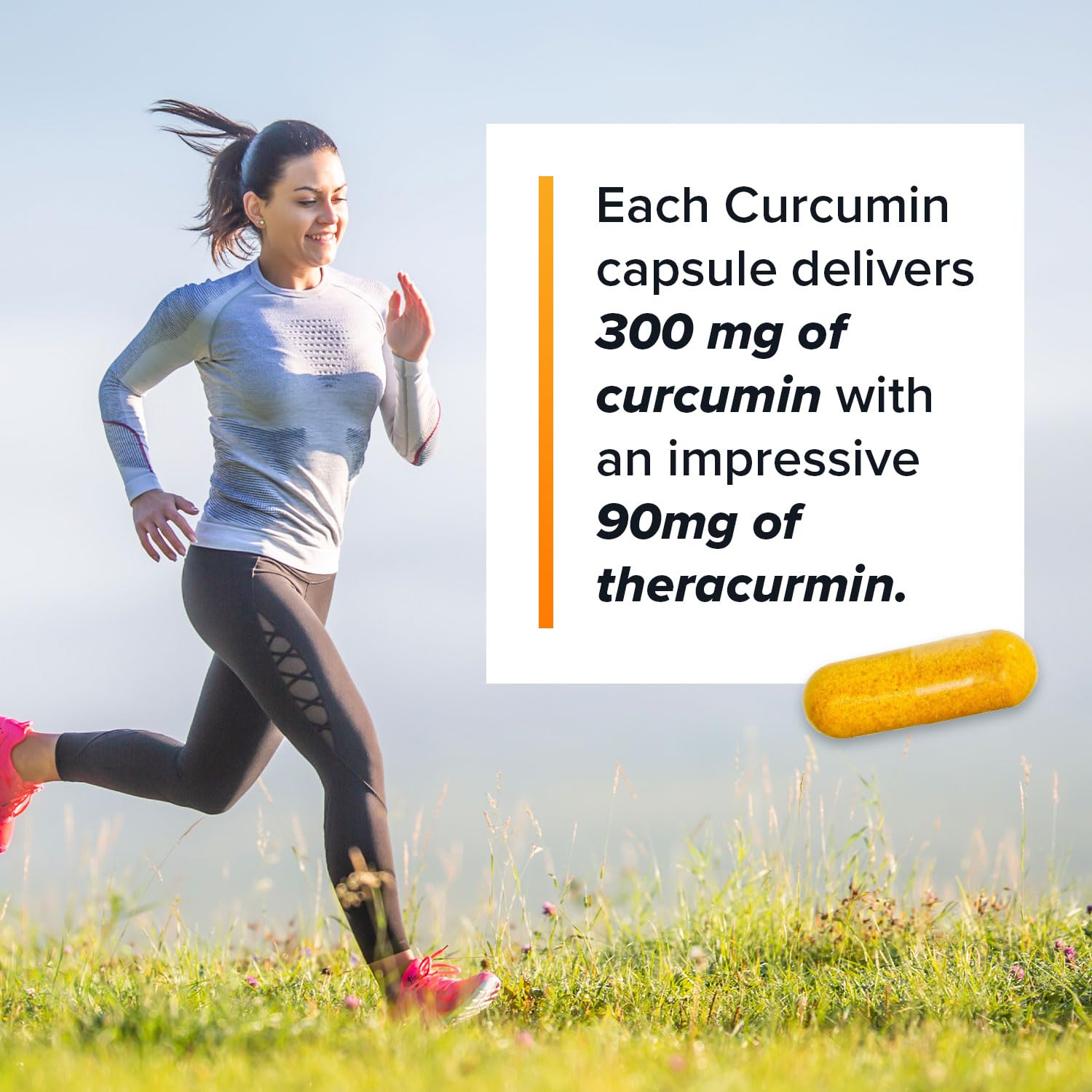 Natleo Theracurmin bottle on table suggests convenient daily wellness addition