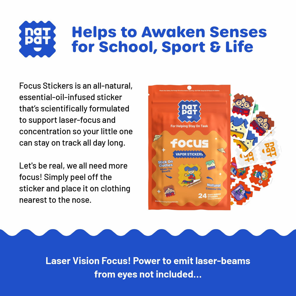 NATPAT Focus Patch in sports bag for quick focus during activities.