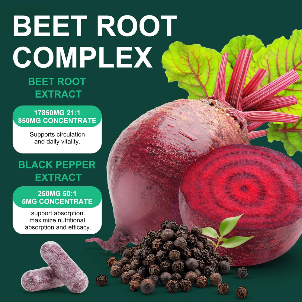 Natprime Beet Root Capsules organic label signals purity.
