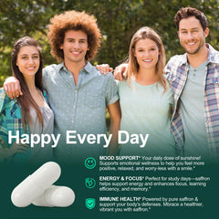 Daily dose of Natprime saffron capsules supports sustained energy during errands and meetings