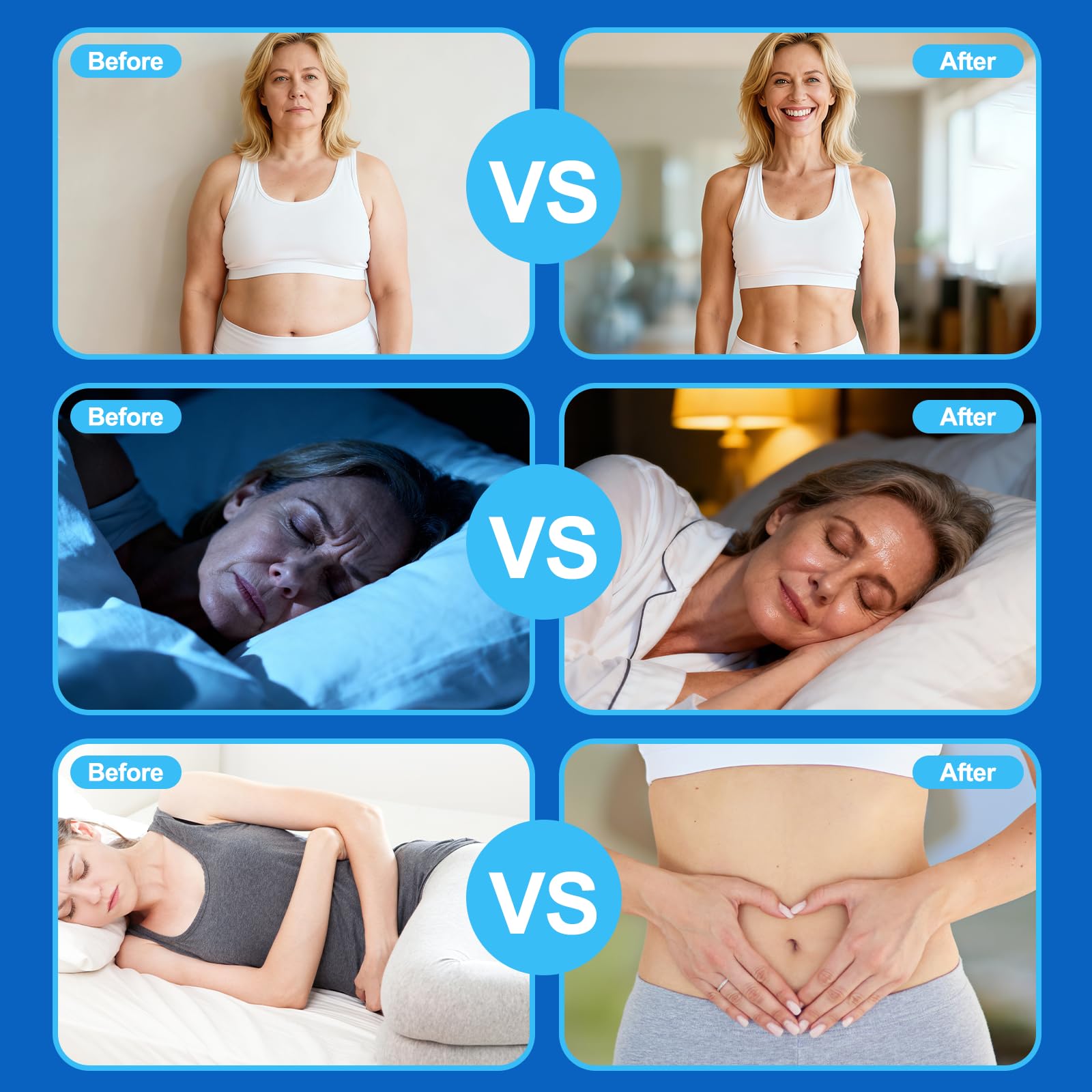 Natprime bone and skin support formula image indicates bone and skin nourishment during menopause.