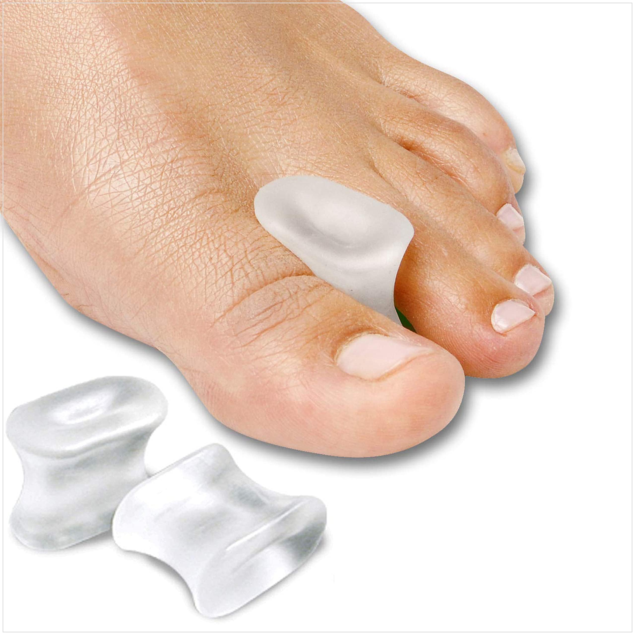 NatraCure Gel Toe Spacers between toes for alignment and comfort