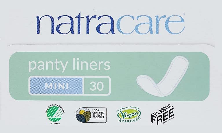 Natracare Panty Liners Mini thin design for near-invisible protection