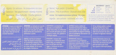 Natracare Tampons Super pack of three product label for eco-conscious shoppers.