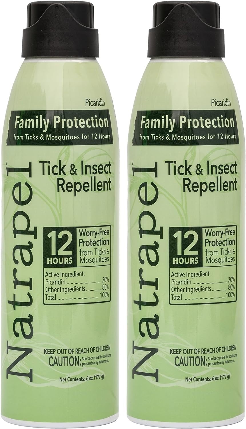 Natrapel Eco-Spray bottle mist angle shows easy, fast protection during outdoor activities.