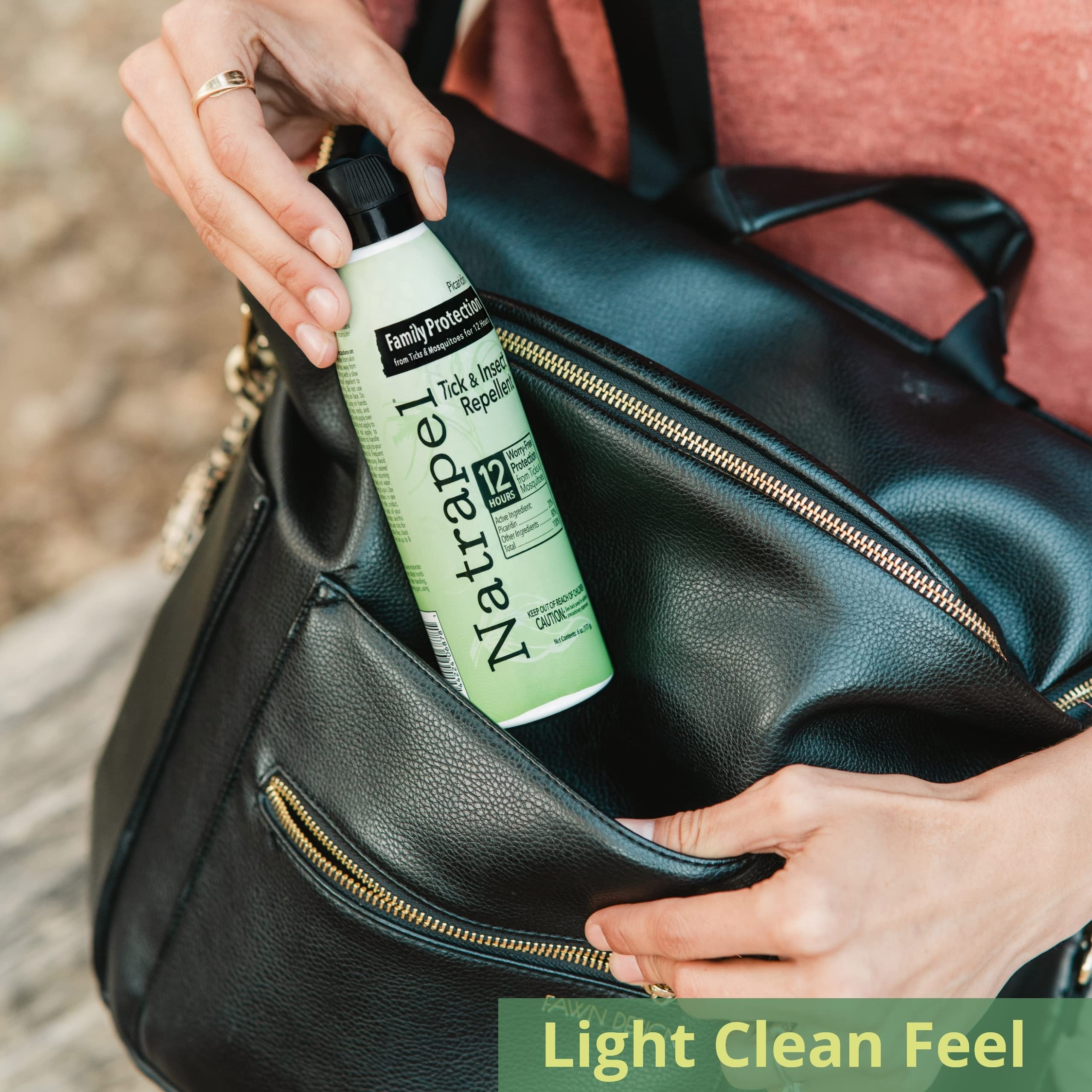 Natrapel kid-safe picaridin spray provides gentle protection suitable for children outdoors.