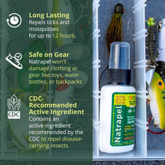 Natrapel kids friendly spray protects children during outdoor family time