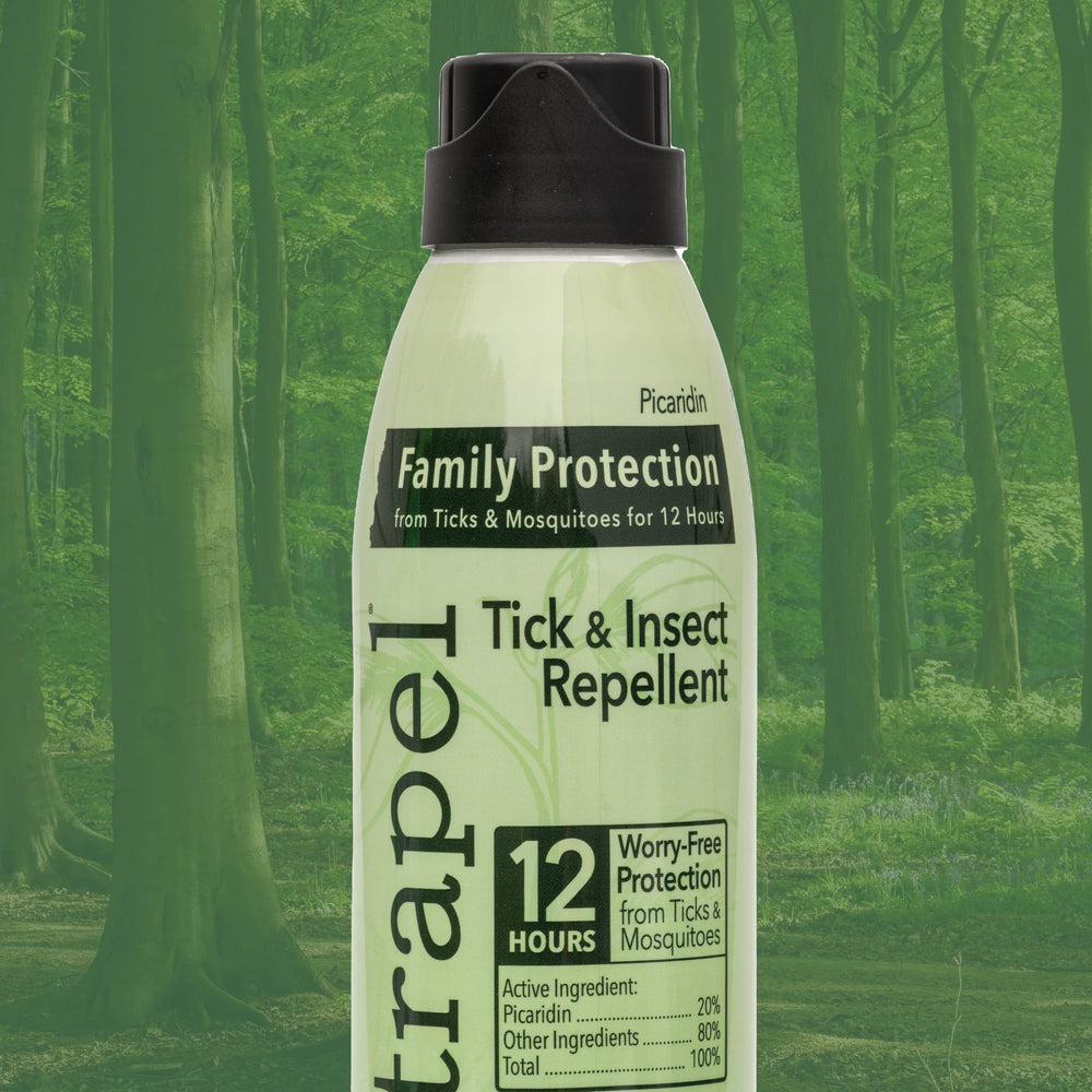 Natrapel outdoor adventure protection suits hiking, fishing, and camping trips.