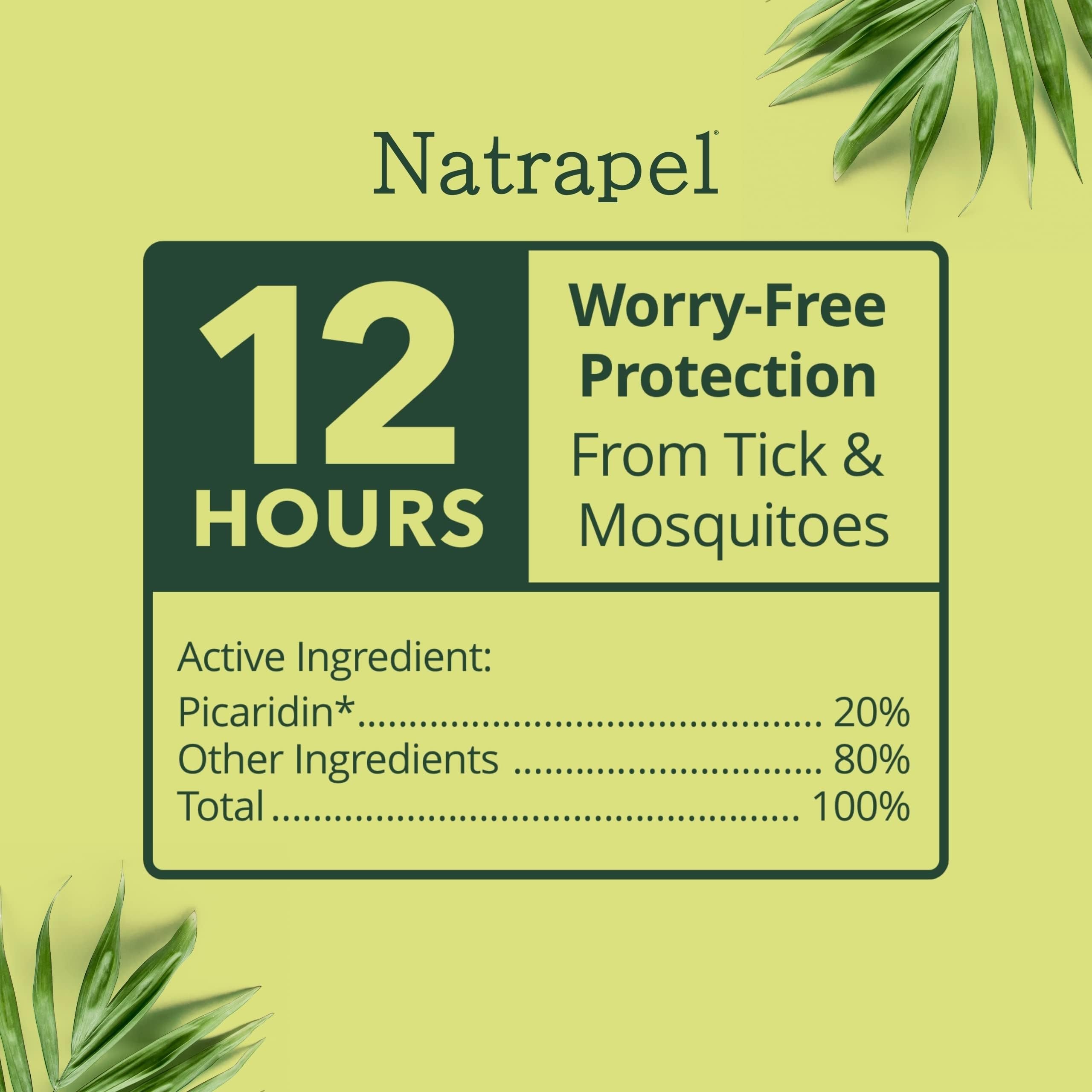 Natrapel 1oz travel spray compact for backpack adventures