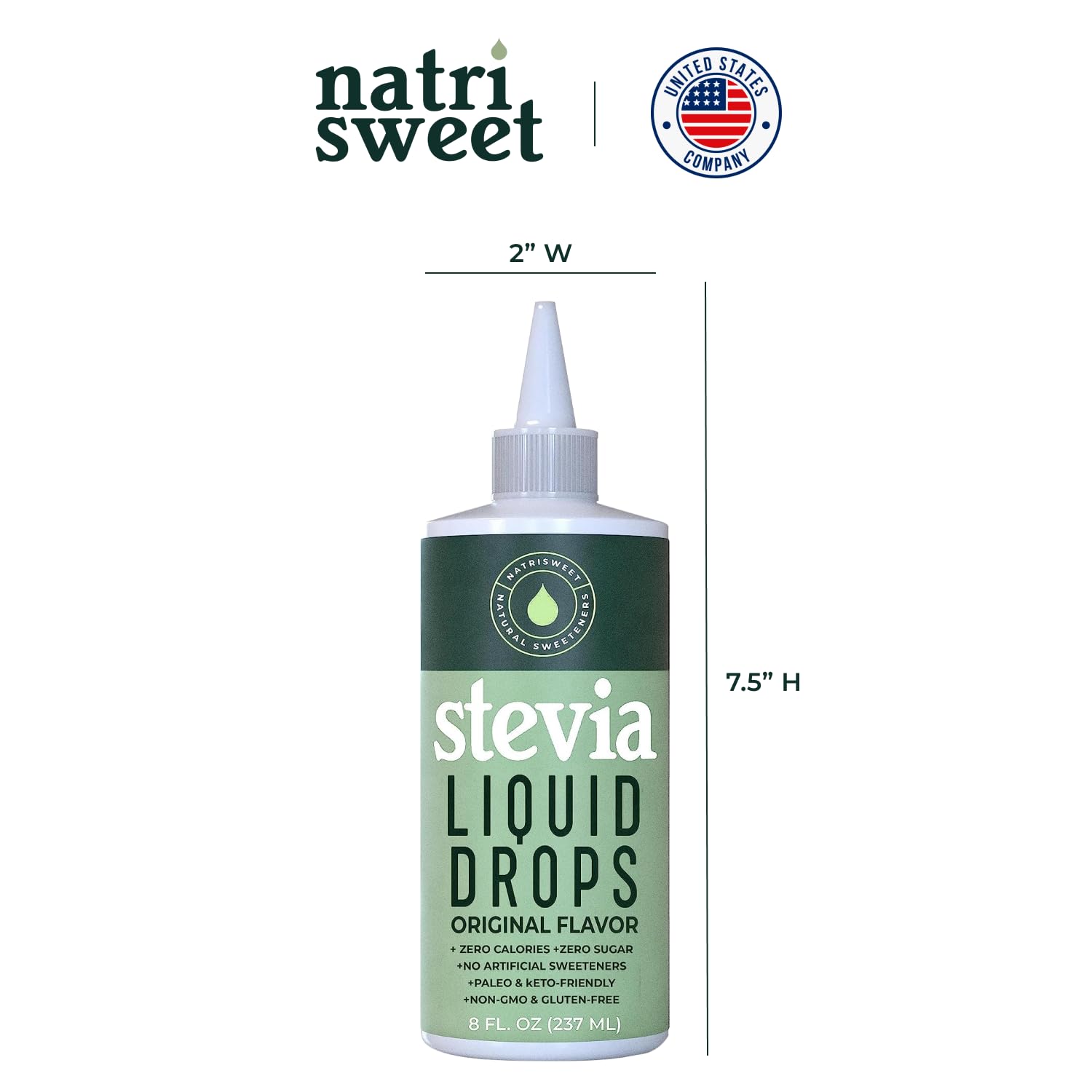 NatriSweet drops used in cooking and baking for sweeter results.