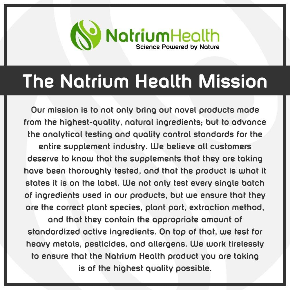 Natrium Health Made in USA label on box signals quality assurance.
