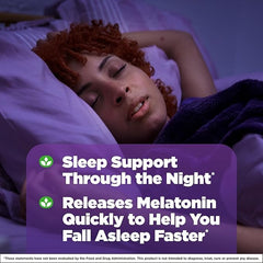 Natrol Melatonin Time Release tablets, eight-hour release for restful nights