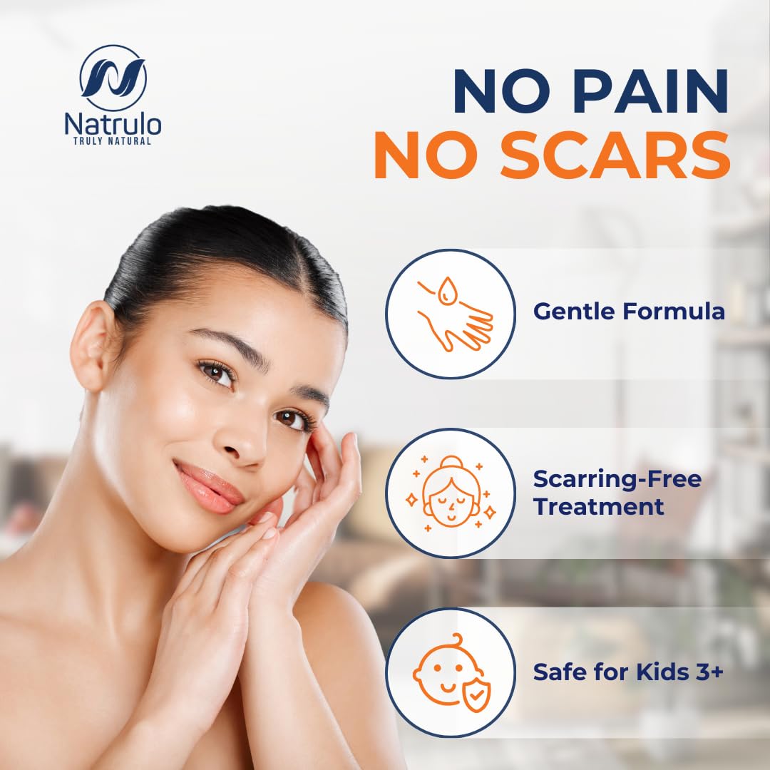 Natrulo Wart Remover targets plantar warts with a non-irritating formula.