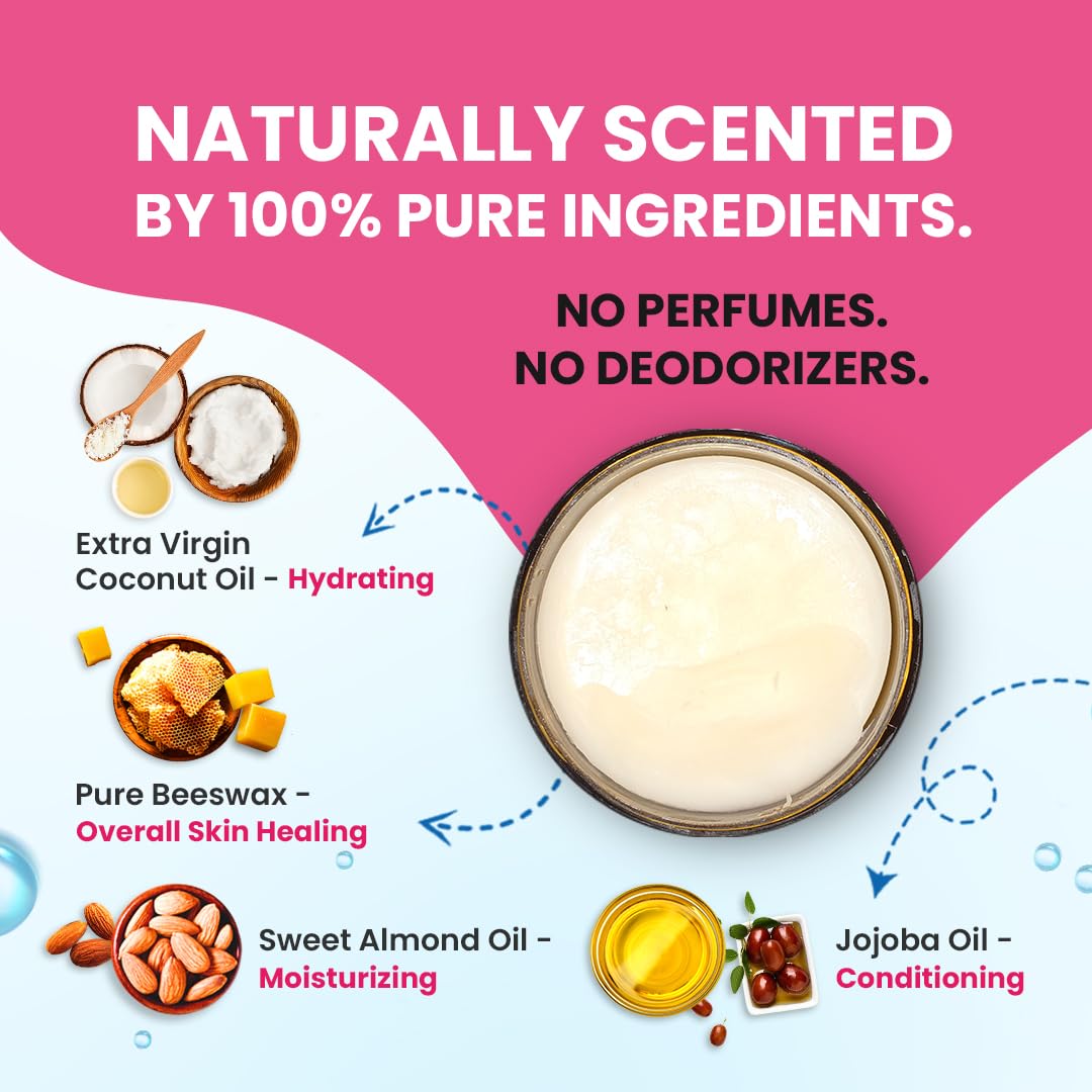 Natruveda Vulva Balm label highlights hormone-free, clean ingredients