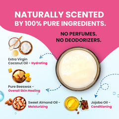 Natruveda Vulva Balm label highlights hormone-free, clean ingredients