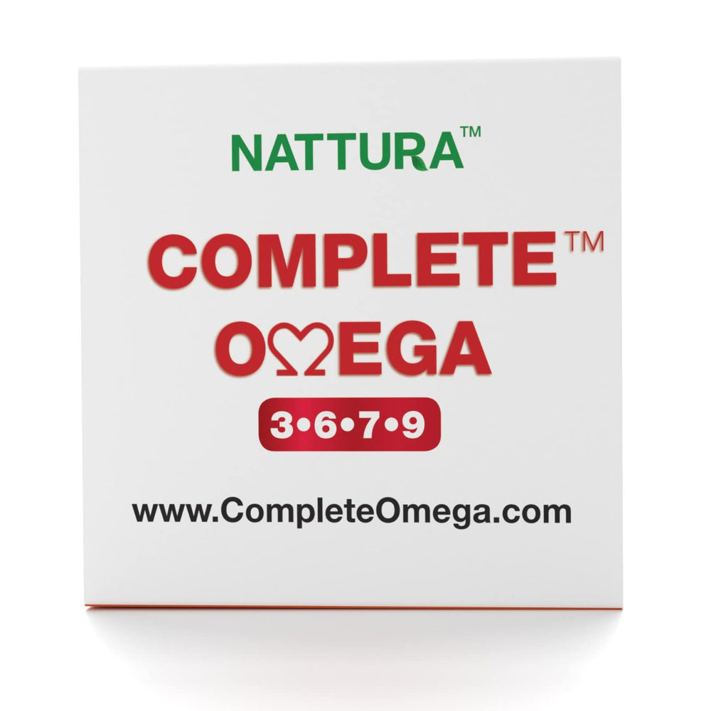 Nattura Complete Omega oil drops showing smooth texture