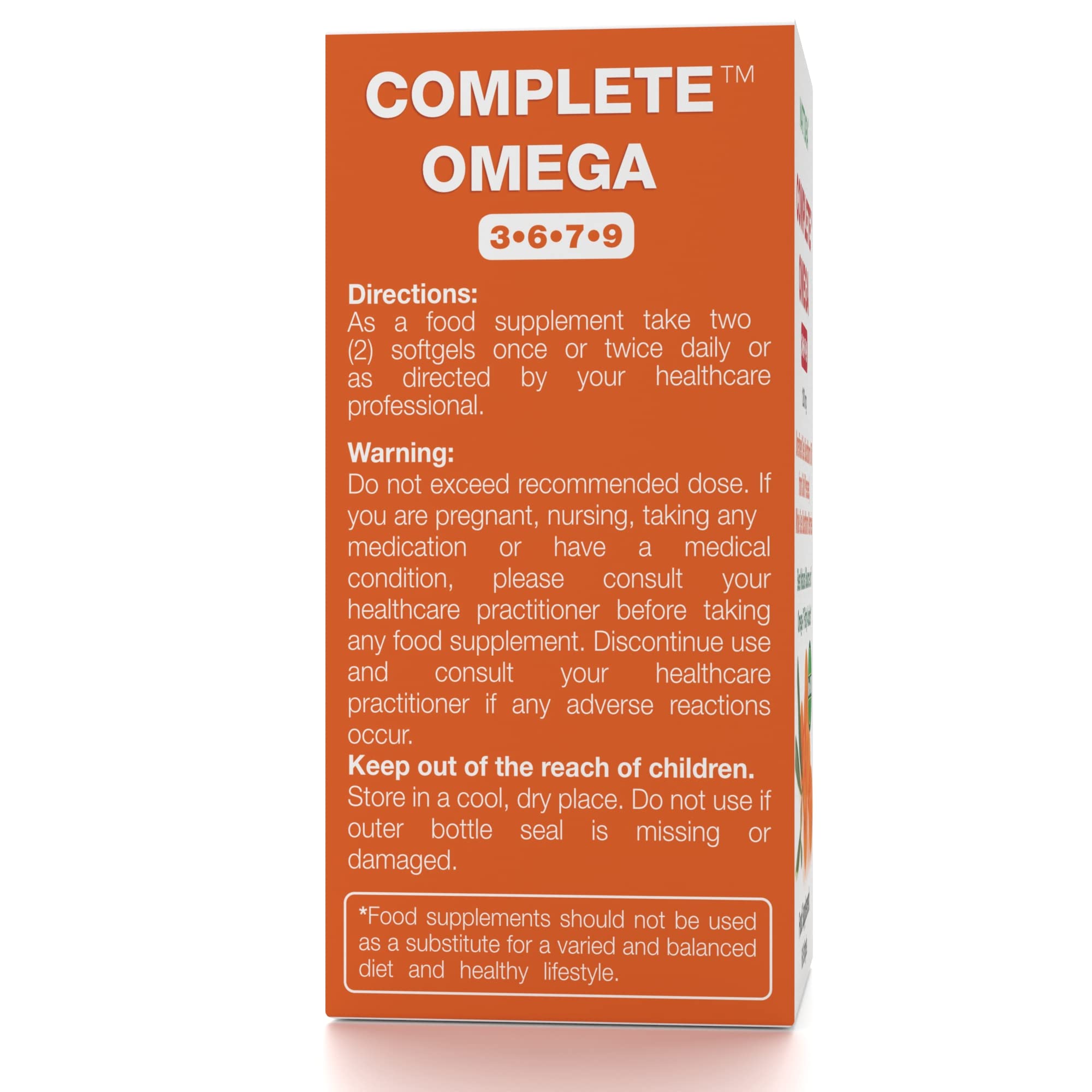 Nattura Complete Omega sea buckthorn berries in the wild, natural vitamin source