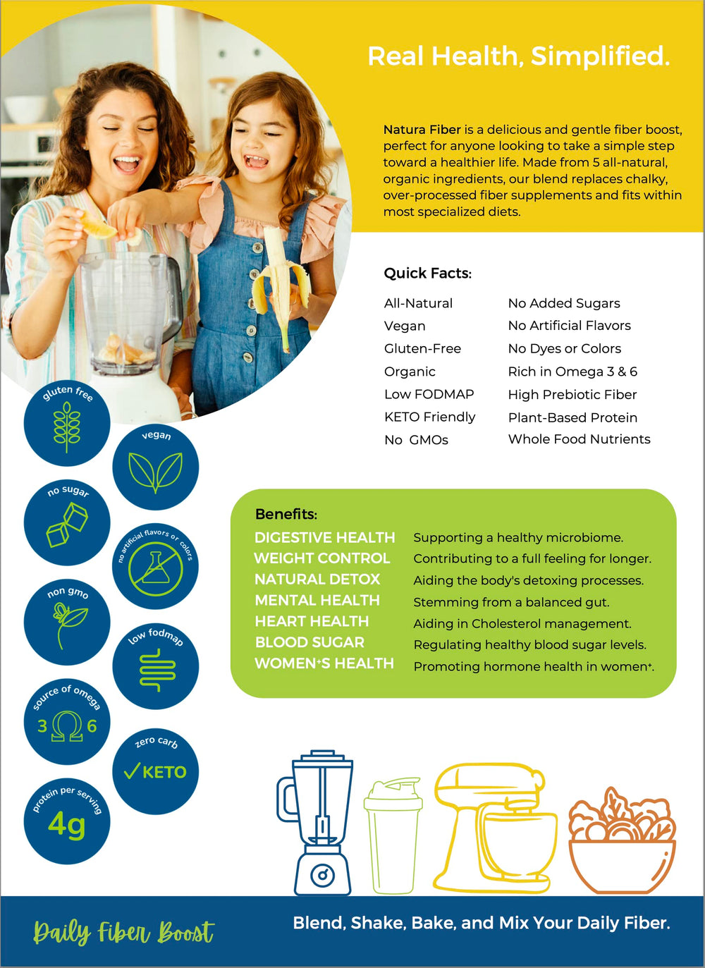 Natura Fiber psyllium husk detail emphasizes texture and fiber content