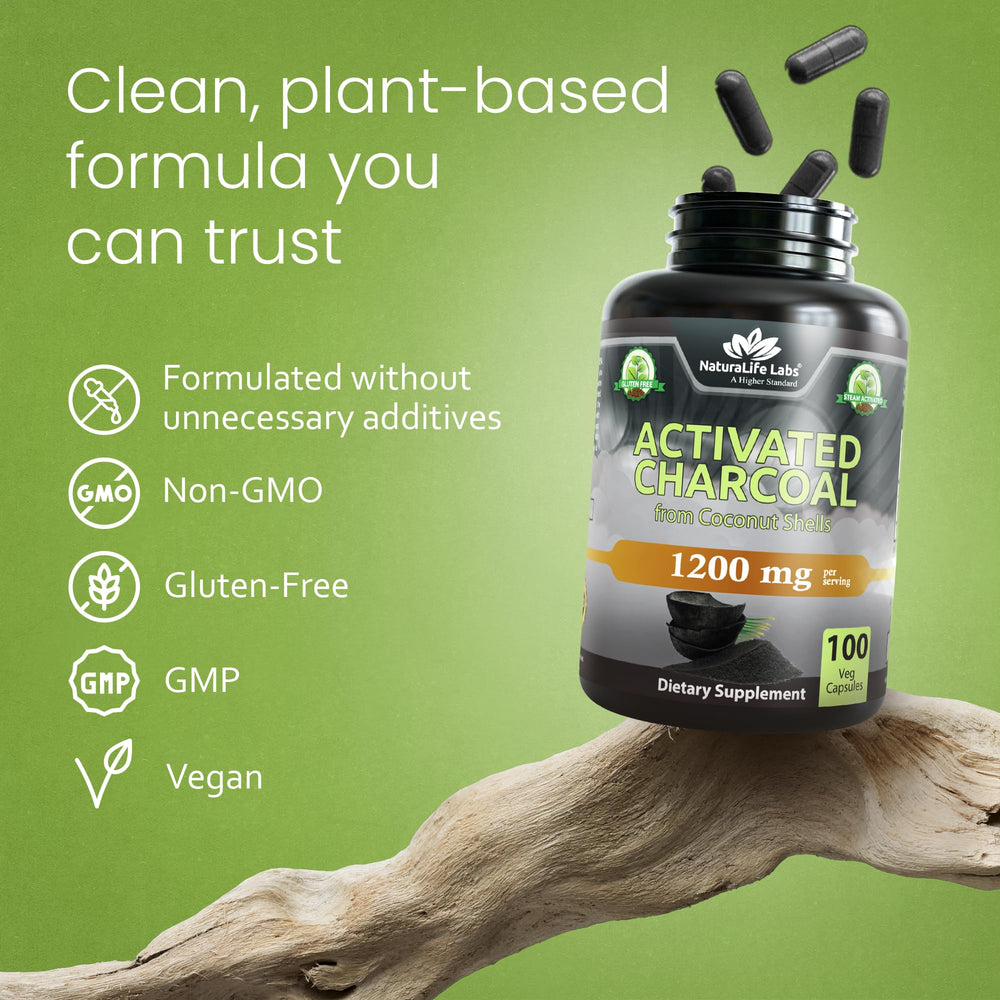 NaturaLife Labs activated charcoal manufacturing facility in the USA signaling GMP standards