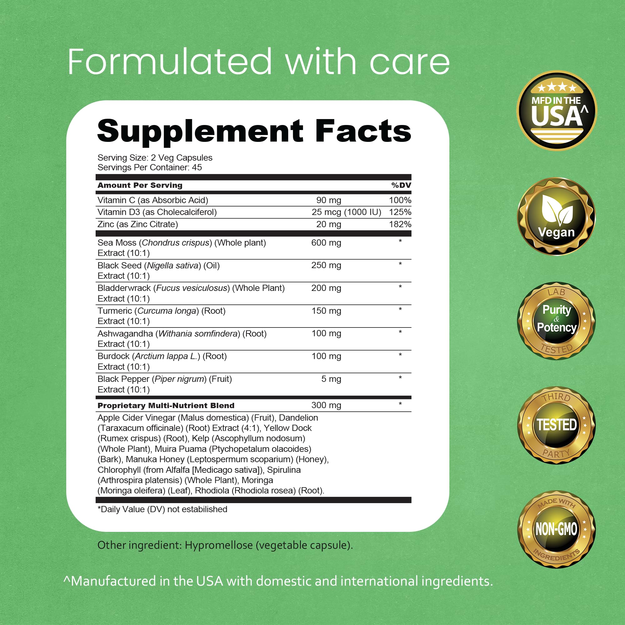 NaturaLife Labs daily capsules for easy routine integration.