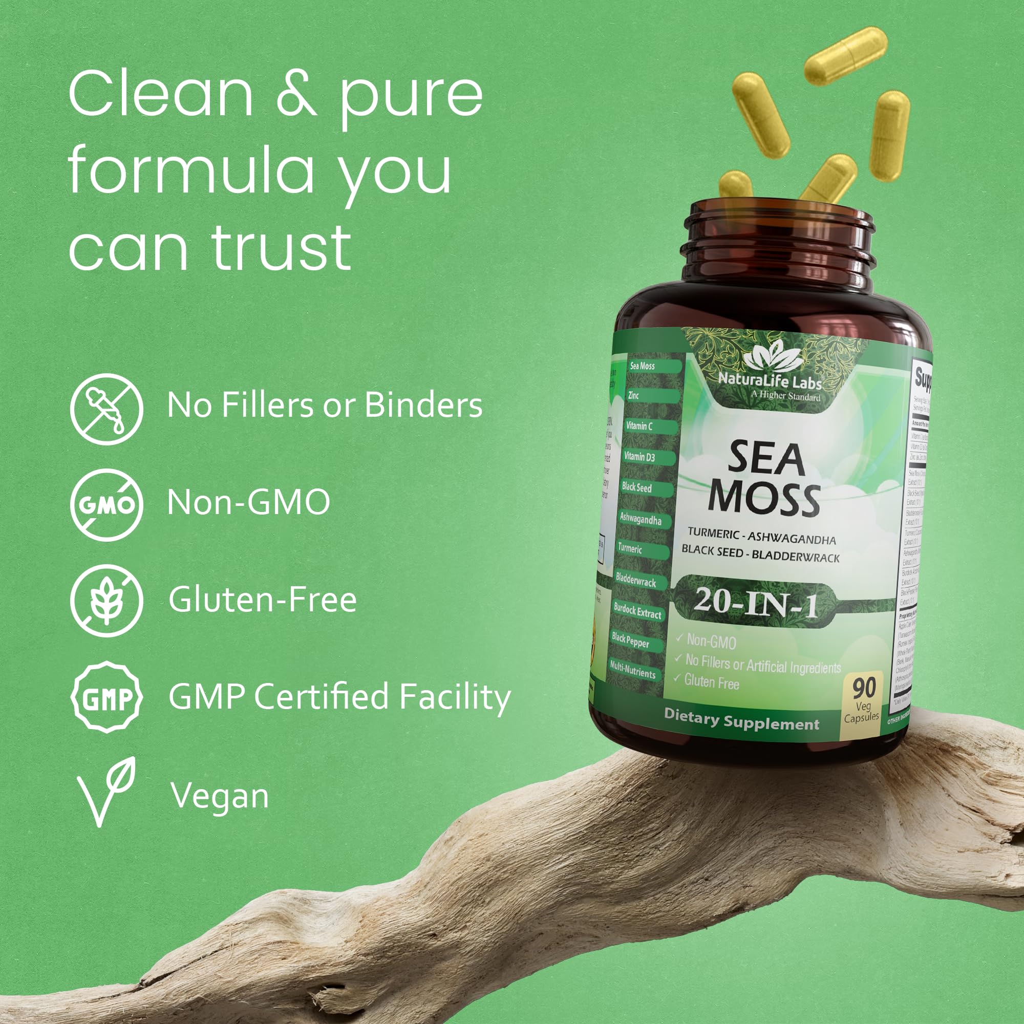 NaturaLife Labs USA GMP facility ensures quality production.