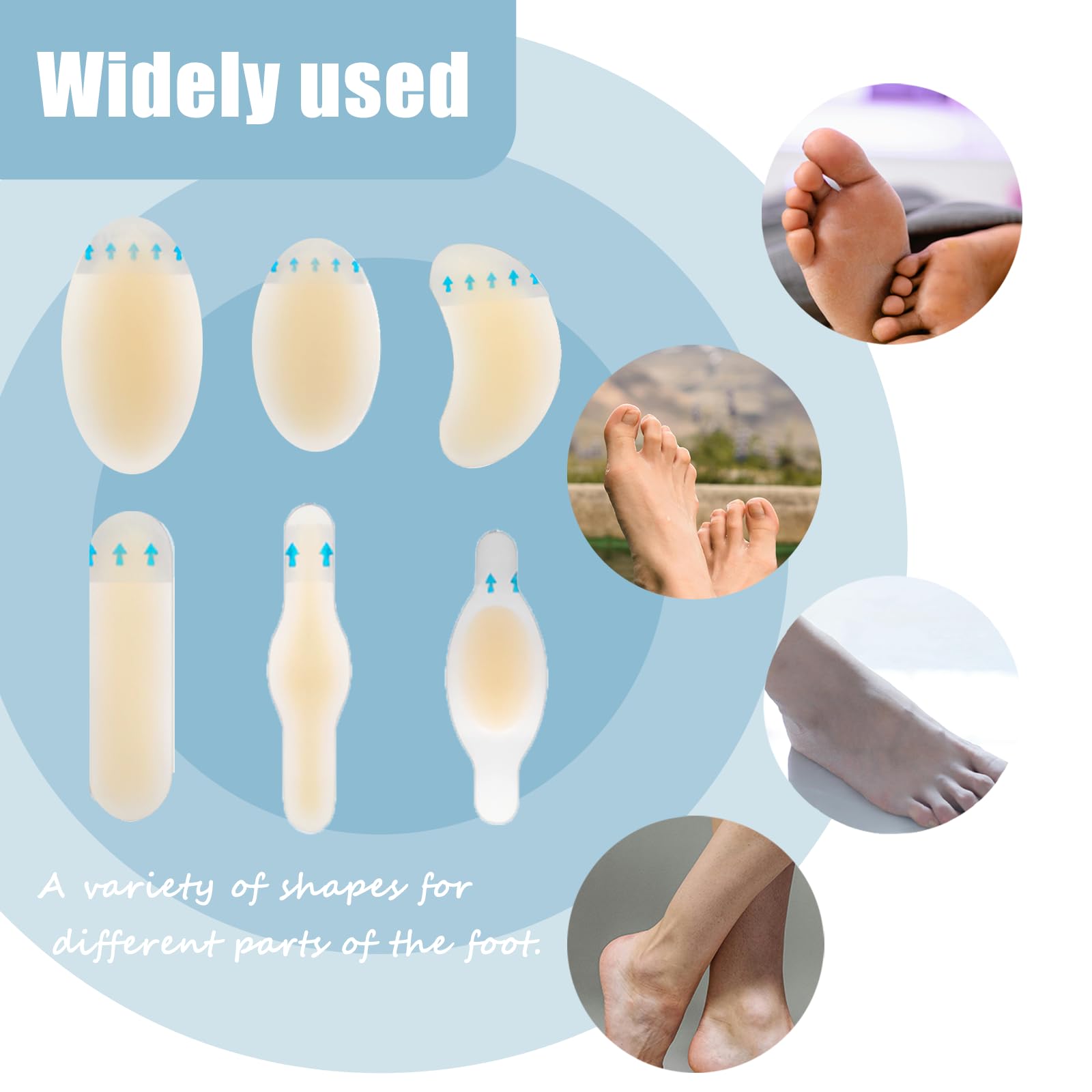 Naturahand acne patches close-up shows thin, skin-tone coverage.