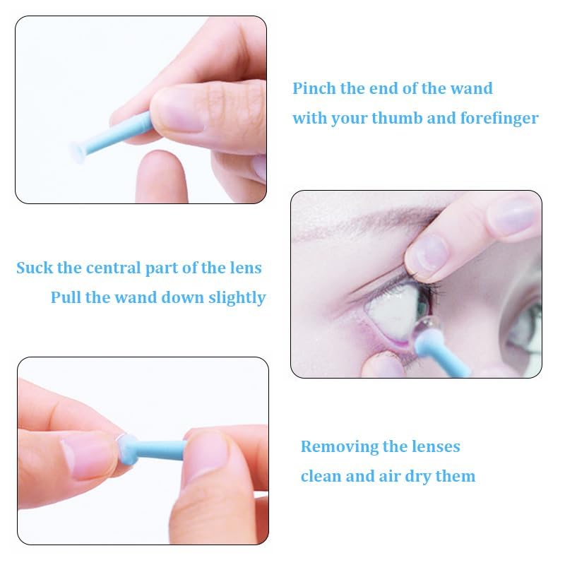 Naturahand hygienic tool designed for daily lens care