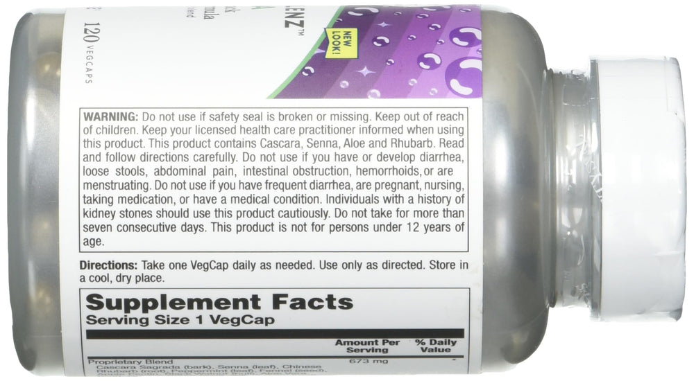 Natural Balance Ultra Colon Clenz bottle label shows herbal blend designed for a regular routine.