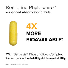Natural BioScience berberine capsules 550mg emphasize potent dose for consistent metabolic support.