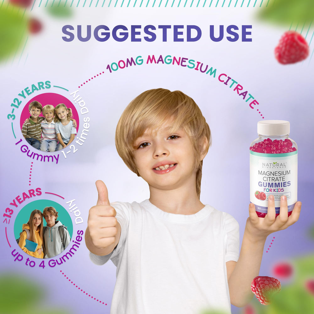 Natural BioScience Calm Kids gummies bedtime scene suggests better nights