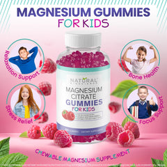 Natural BioScience Calm Kids gummies serving shows easy daily calm