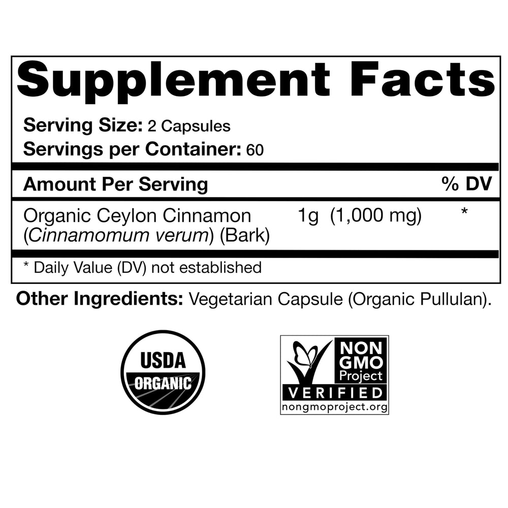 Natural Choice Botanicals bottle closeup highlights vegan, gluten-free capsules