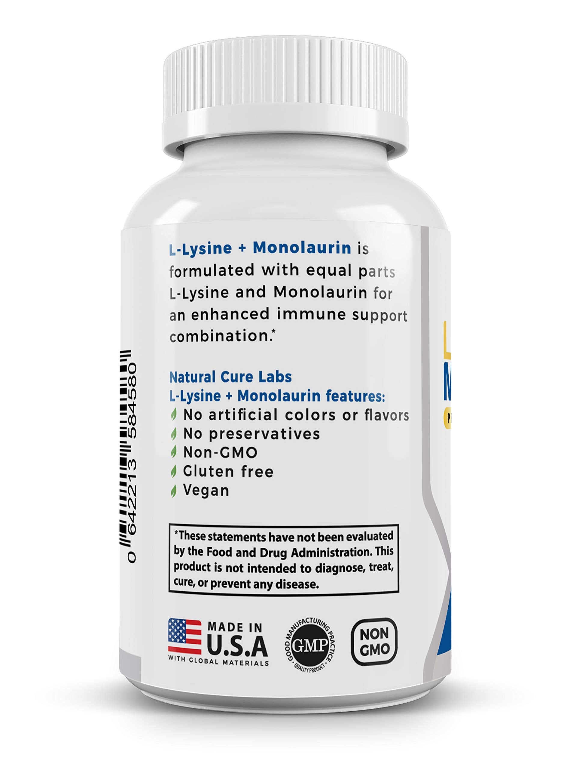 Natural Cure Labs branding and product lineup reinforces trusted care.