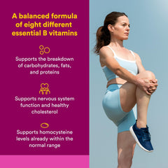 Natural Factors BioCoenzymated Active B Complex capsules close-up for daily energy