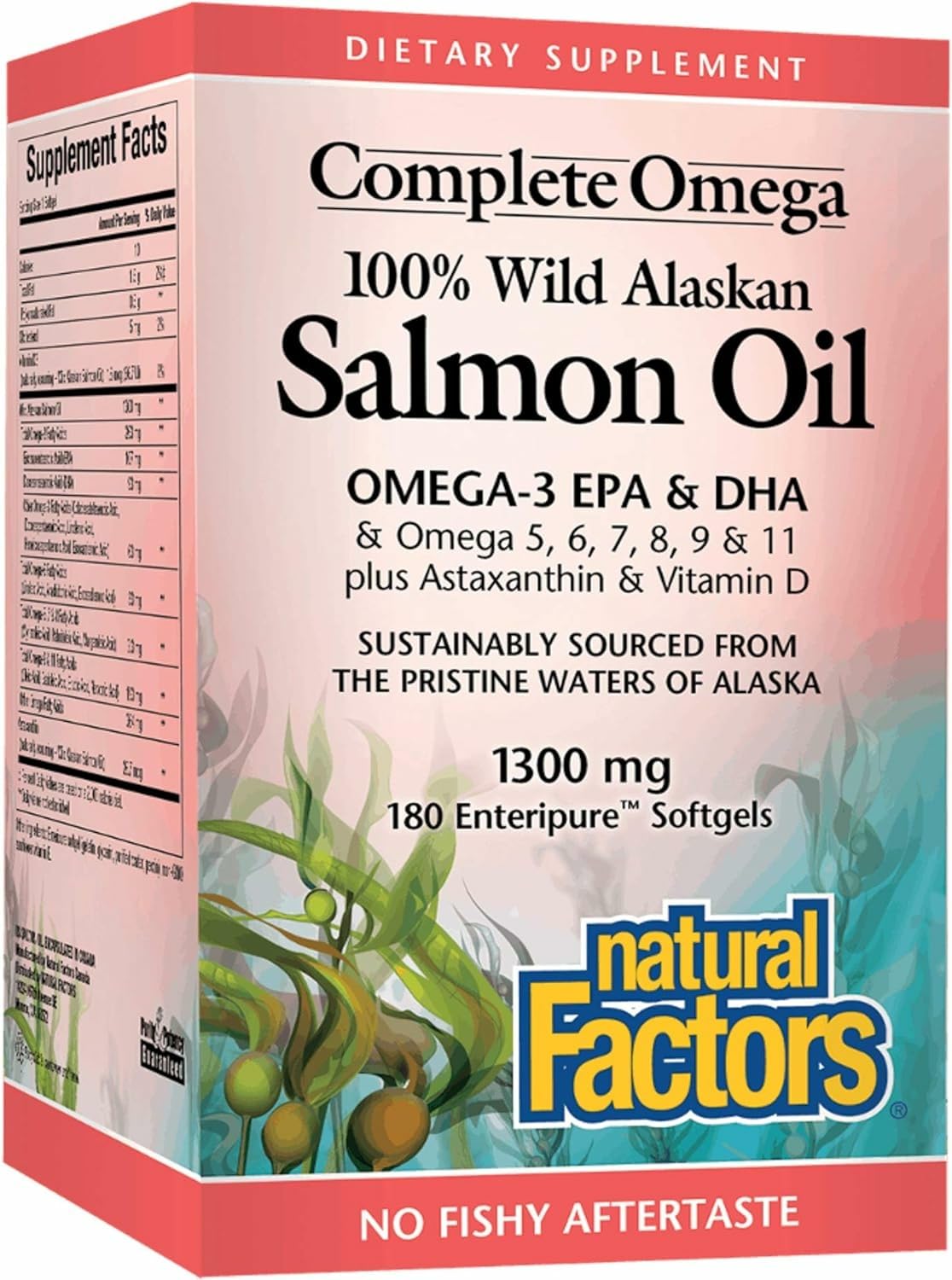Natural Factors Complete Omega bottle with softgels, convenient daily heart and brain health support