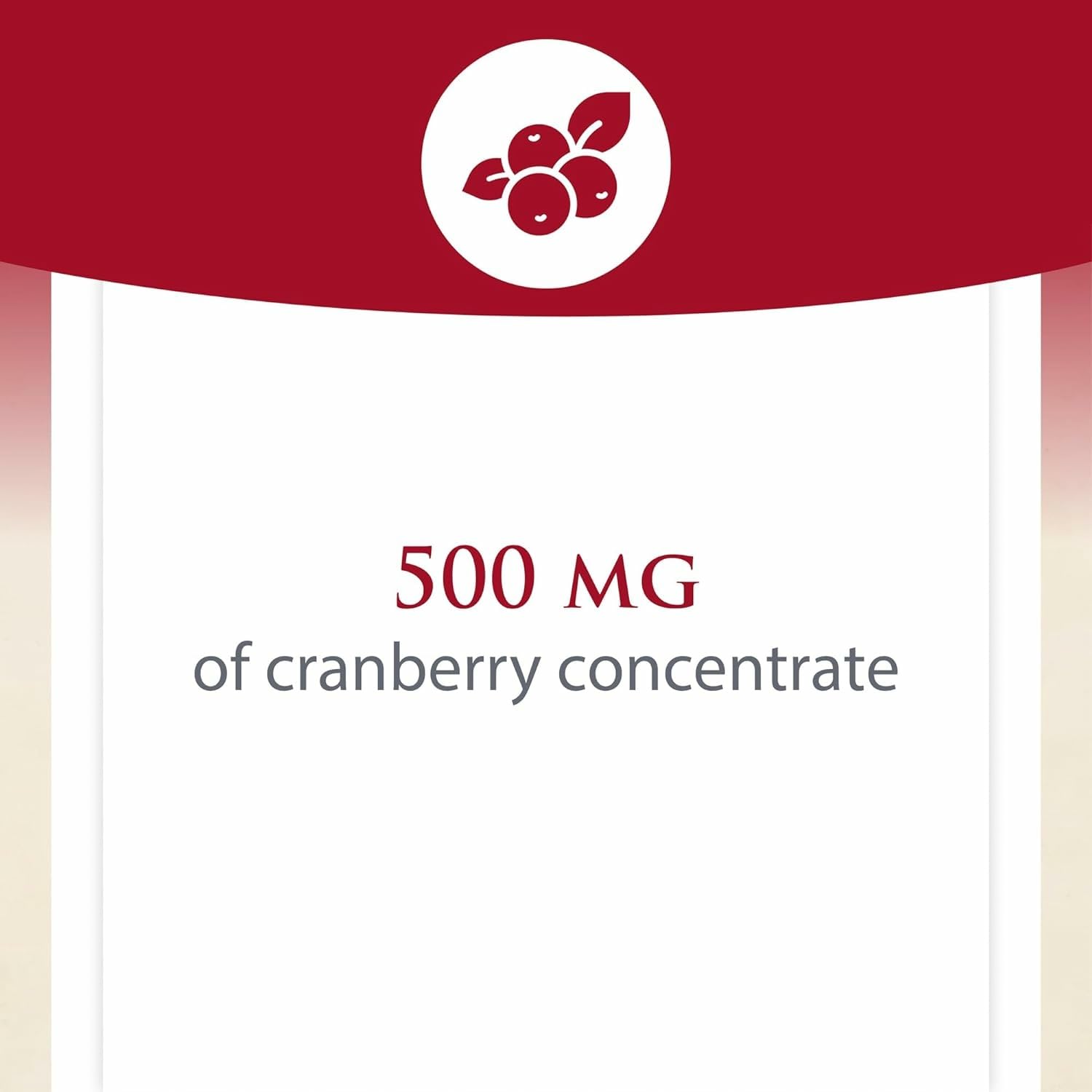 Natural Factors CranRich capsules closeup suggesting convenient daily dosing and potency
