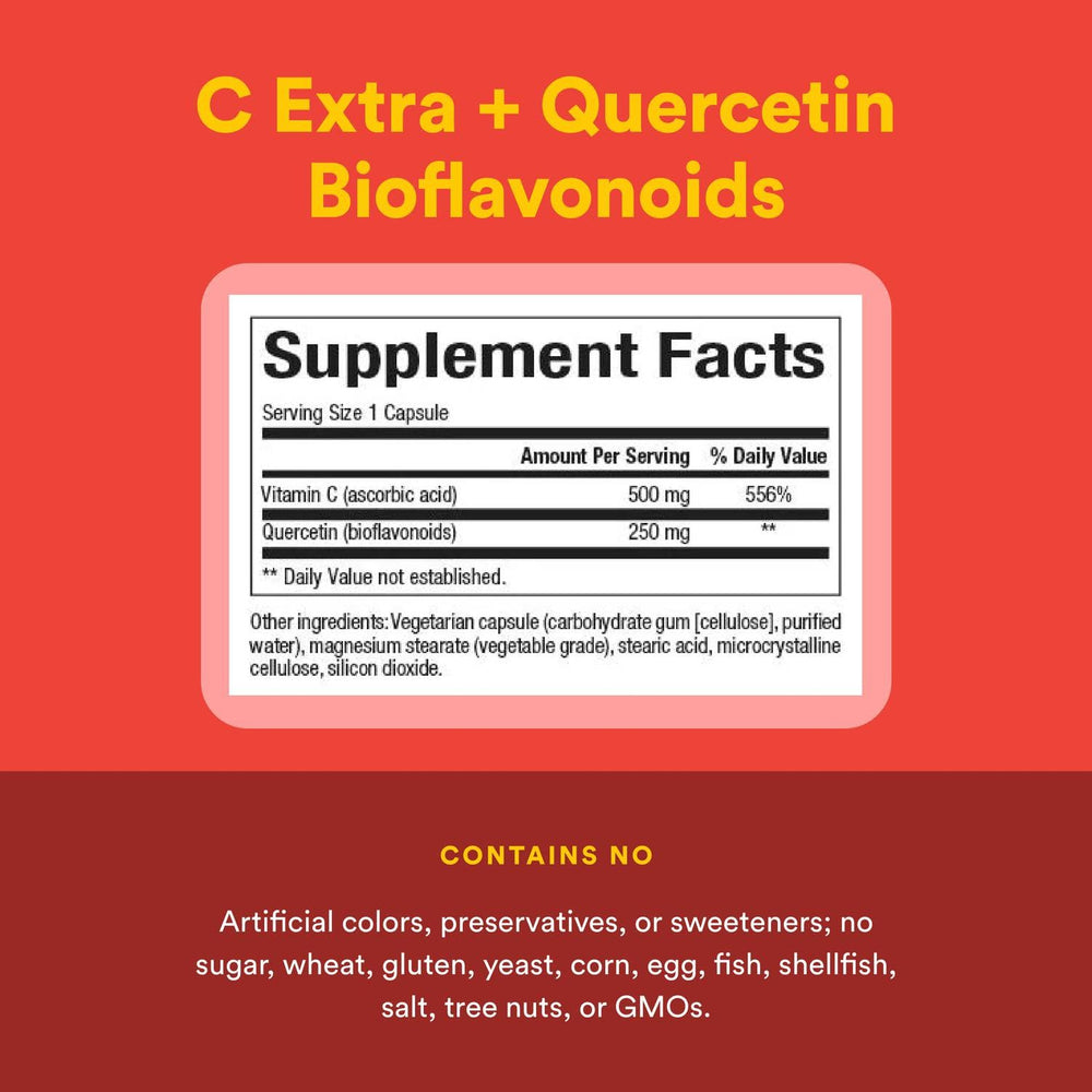 Natural Factors C Extra Quercetin daily routine setup suggests convenient supplementation.