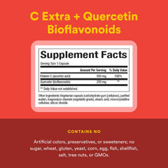 Natural Factors C Extra Quercetin daily routine setup suggests convenient supplementation.